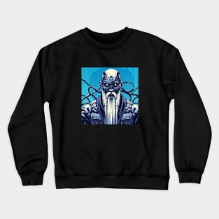 Cyber Monk Crewneck Sweatshirt